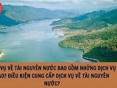 Tài Nguyên Nước Bao Gồm